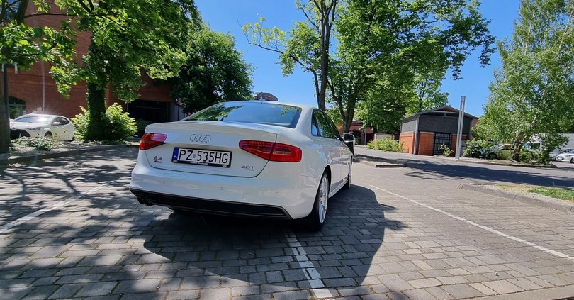 Audi A4 cena 59500 przebieg: 161199, rok produkcji 2012 z Kosów Lacki małe 106